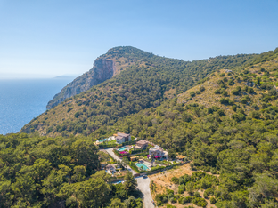Aerial view of Gökçe Gemile