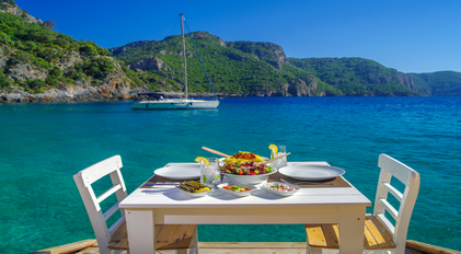 Various Beachside Food Courts