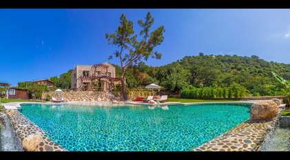 Interior & Exterior Views of Villa Gemile at Gokce Gemile Private Bay